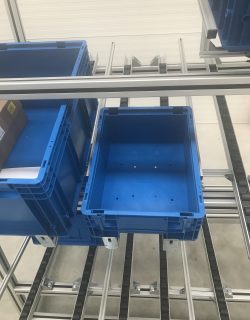 Custom designed FIFO rack